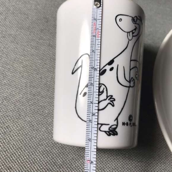 Vintage 60’s Flintstones 3 piece plastic place setting. - Picture 10 of 13